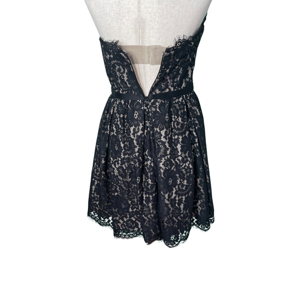 Black Lace Strapless Dress – Robert Rodriguez x NM Size 6 - Picture 5 of 6